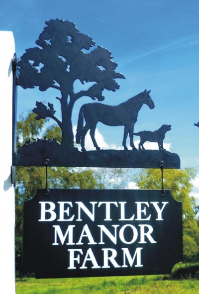 Picardy Sheepdog Hanging Signs