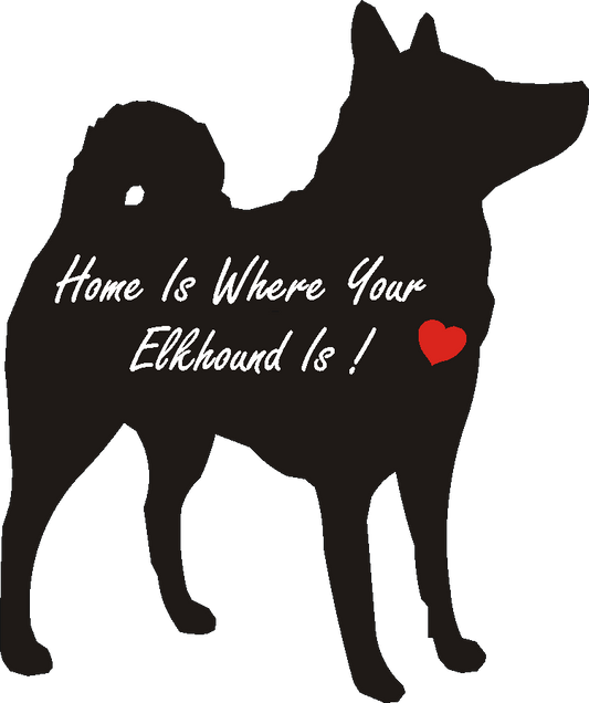 Elkhound Home Is...