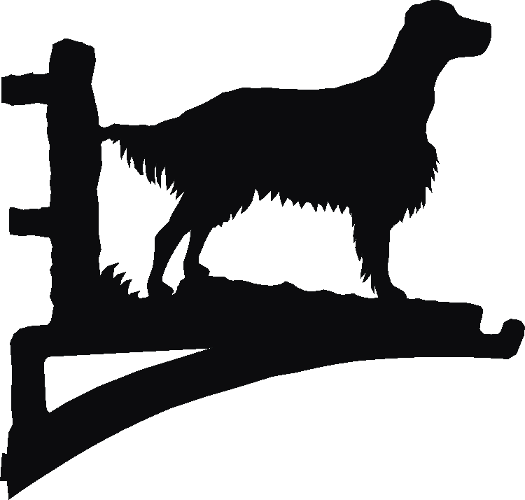 English Setter Hanging Brackets