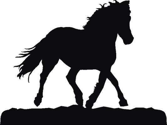 Eriskay Pony Silhouettes