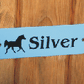 Spanish Water Stable Door Name Plates