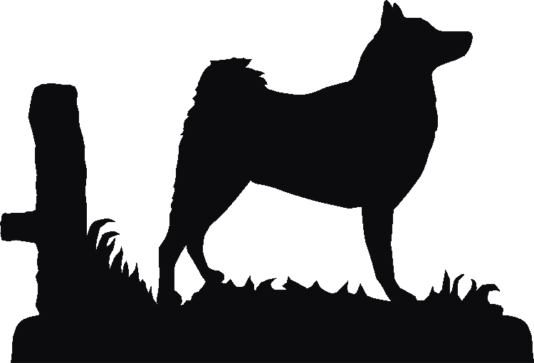 Finnish Spitz Weathervane