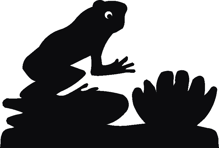 Frog Silhouettes