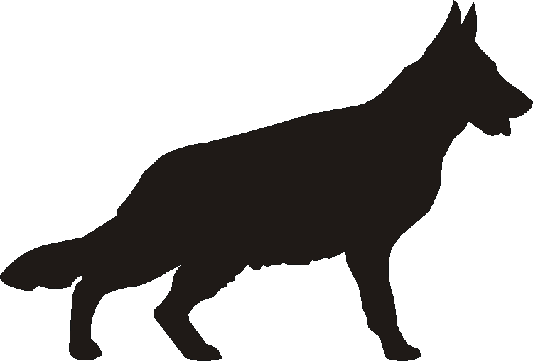 German Shepherd Gate Plates