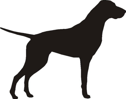 German Shortcoat Pointer Silhouettes