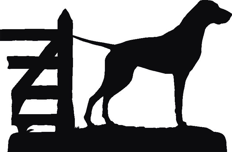 German Shortcoat Pointer Weathervane