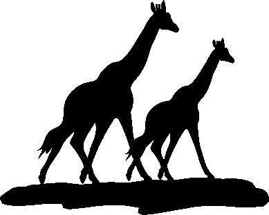 Giraffe Hanging Signs