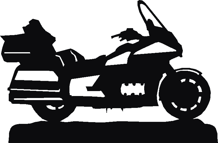 Gold Wing Silhouettes