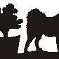 Greenland Dog Hanging Signs