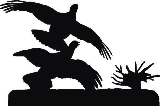 Grouse Silhouettes