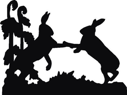 Hare Silhouettes