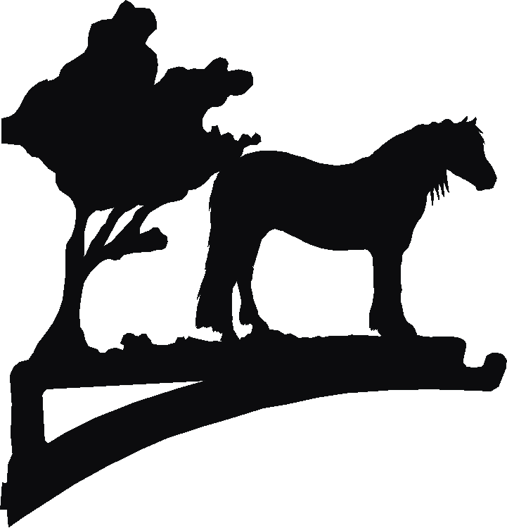 Highland Pony Hanging Brackets