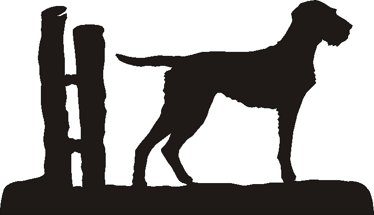 Hungarian Wire Vizsla Picture Plates