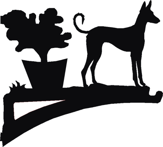 Ibizan Hound Hanging Brackets