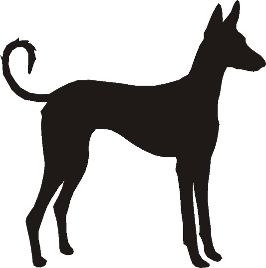 Ibizan Hound Gate Plates