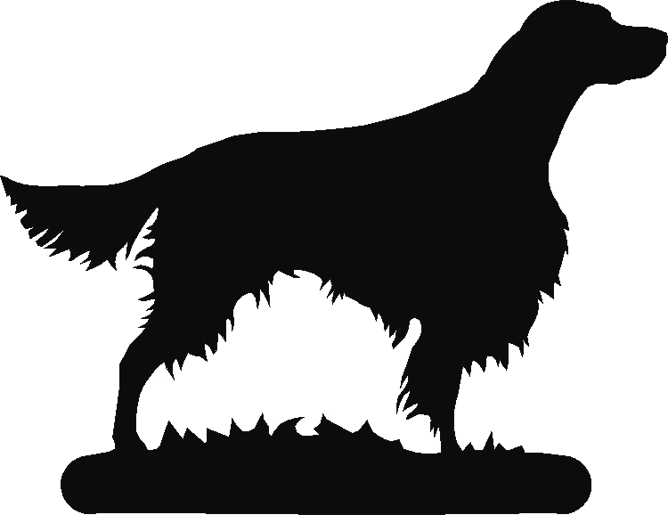 Irish Red & White Setter Noteblock