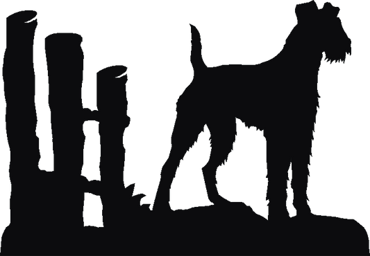 Irish Terrier Key Rack