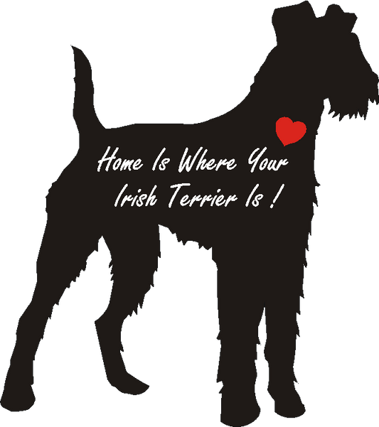 Irish Terrier Home Is...