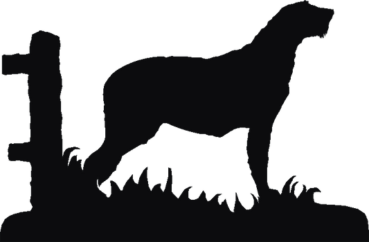 Irish Wolf Rosette Runner