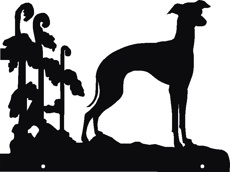 Italian Greyhound Hanging Signs