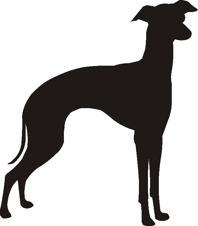 Italian Greyhound Silhouettes