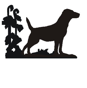 Jagd Terrier Hanging Signs