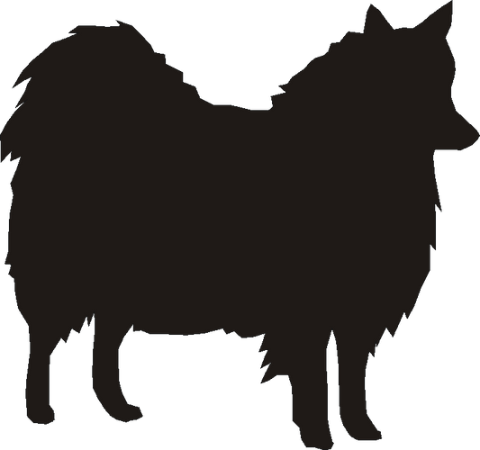 Japanese Spitz Motif Baskets