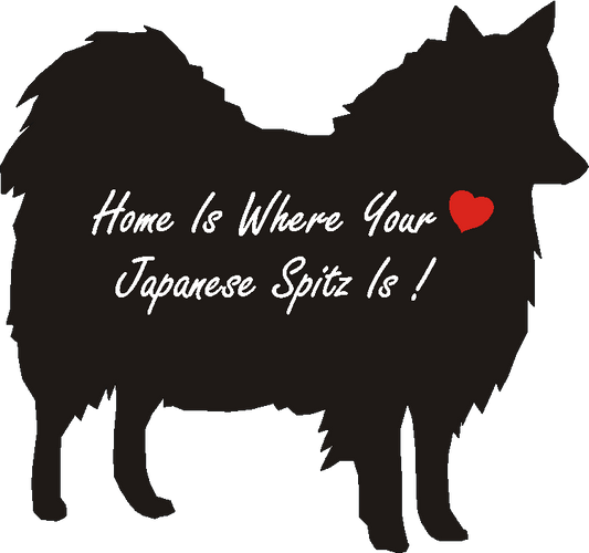 Japanese Spitz Home Is...