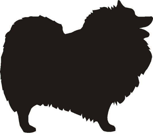 Keeshond Motif Baskets