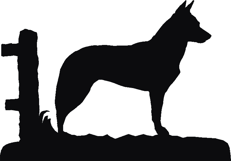 Kelpie Weathervane