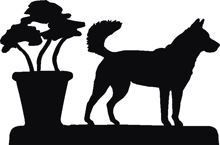 Korean Jindo Weathervane