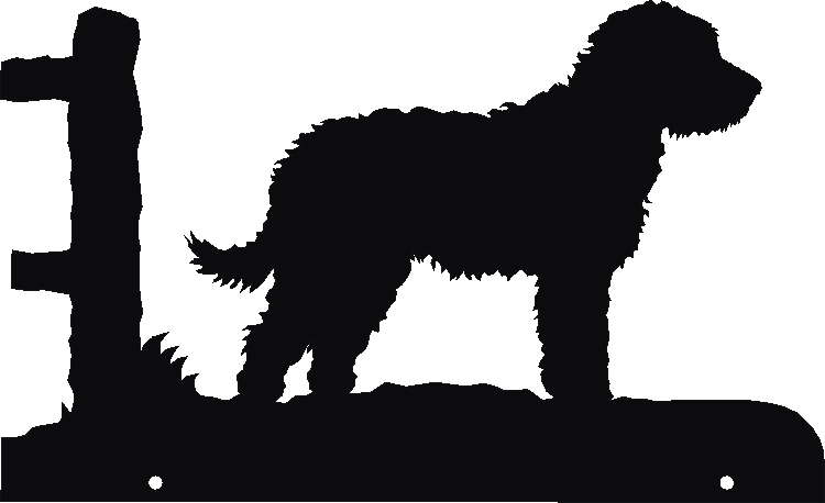 Labradoodle Hanging Signs | The Profiles Range