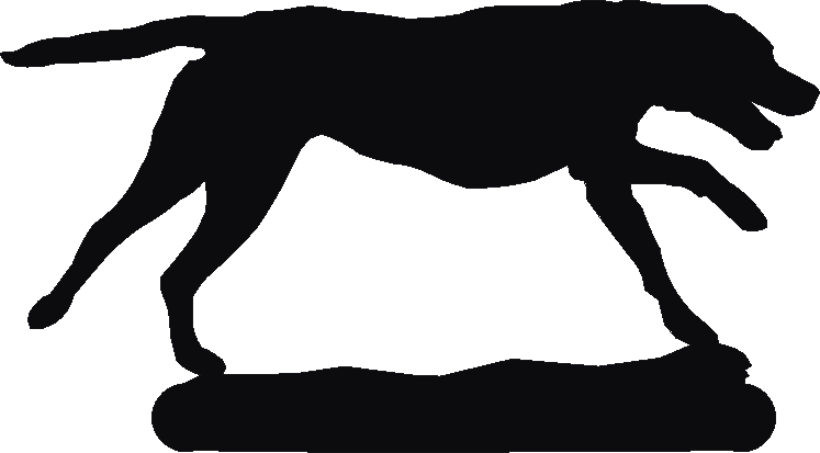Labrador Working Silhouettes