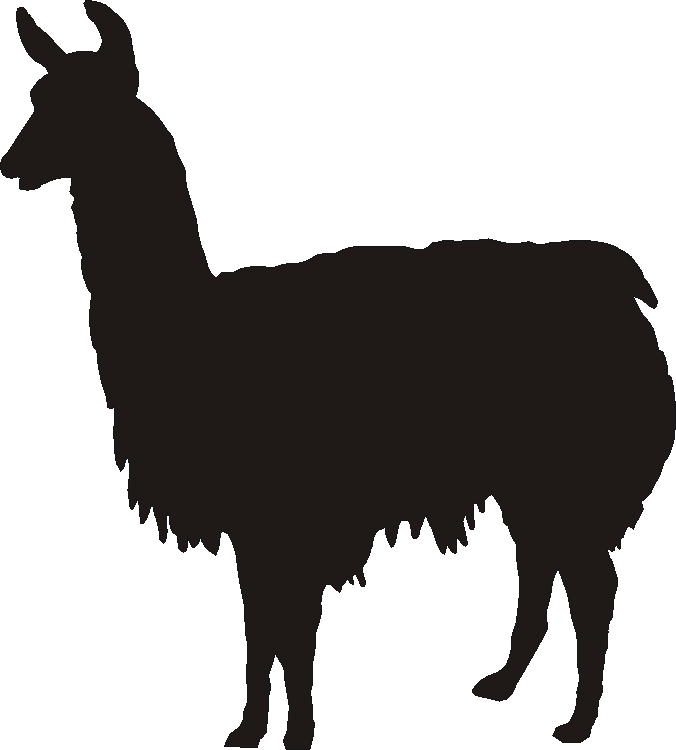 Llama Yorkshire Sign