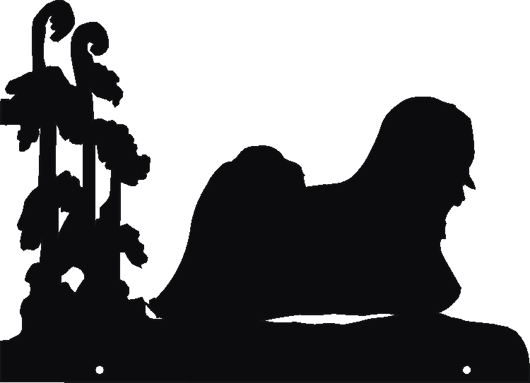 Lhaso Apso Hanging Signs