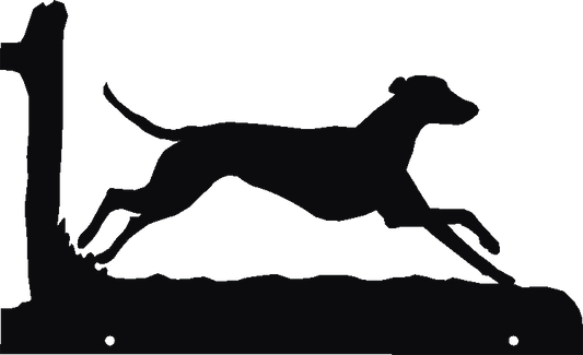 Lurcher Running Hanging Signs