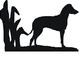 Manchester Terrier Hanging Signs