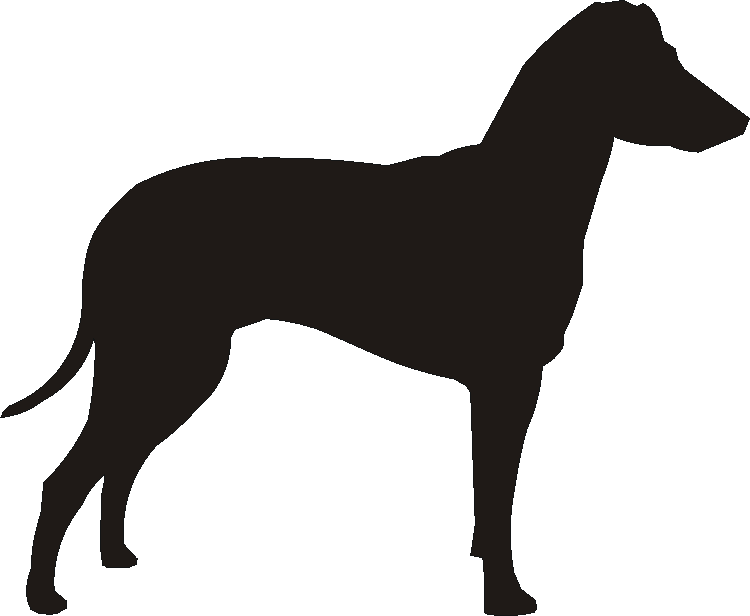 Manchester Terrier Silhouettes