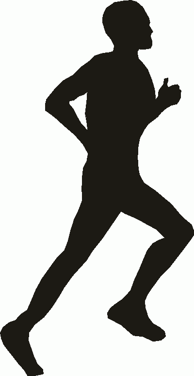 Running Male 2 Silhouettes