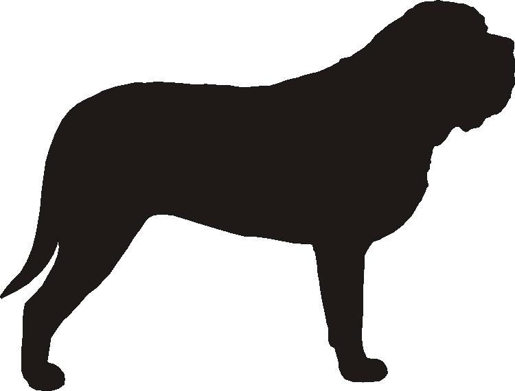 Mastiff Silhouettes