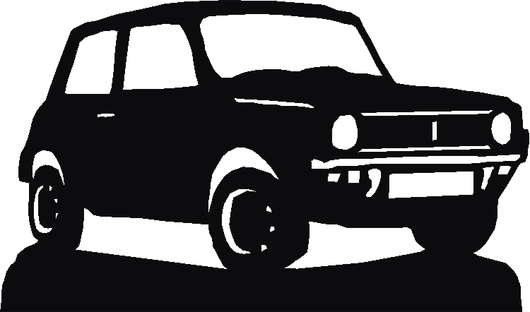 Mini Cabriolet Silhouettes