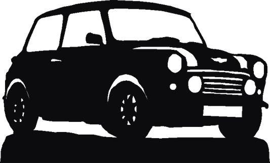 Mini Cooper Silhouettes