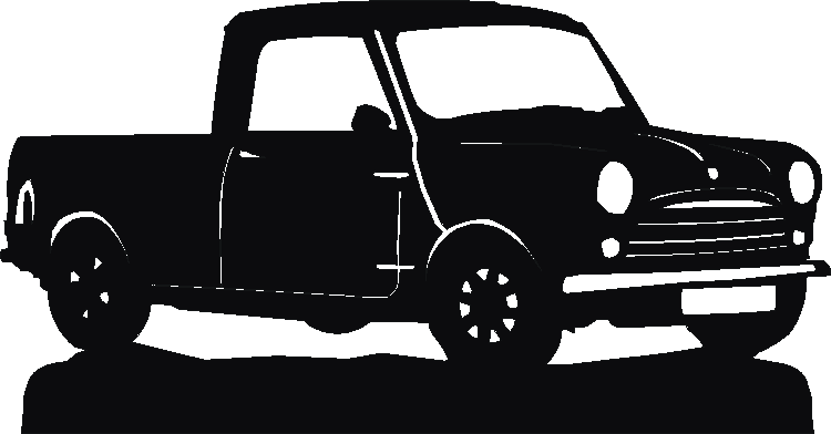 Mini Pickup Sign Plates