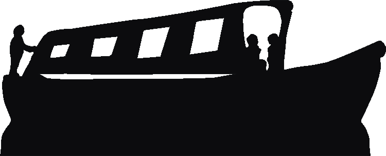 Narrowboat Silhouettes