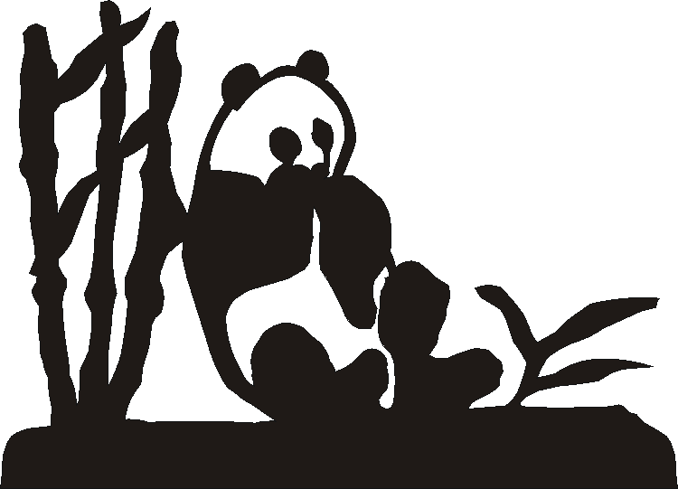 Panda Picture Plates
