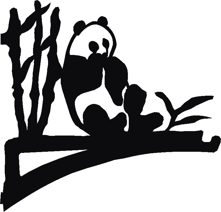 Panda Hanging Brackets