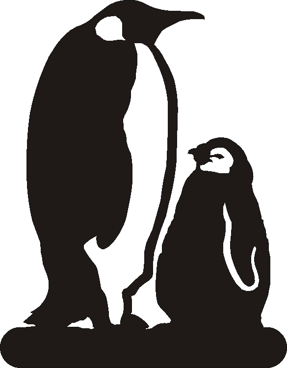 Penguins Letter Racks