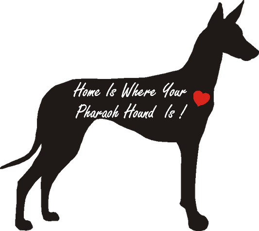 Pharoah Hound Home Is...