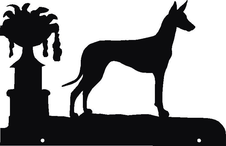 Pharoah Hound Hanging Signs