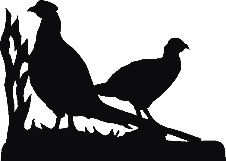 Pheasant Silhouettes